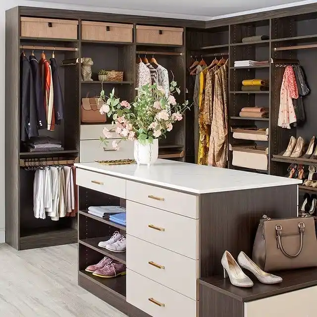 13 Bedroom Closet Organization Ideas When You Have No Walk-In 8 Closet drawer inserts