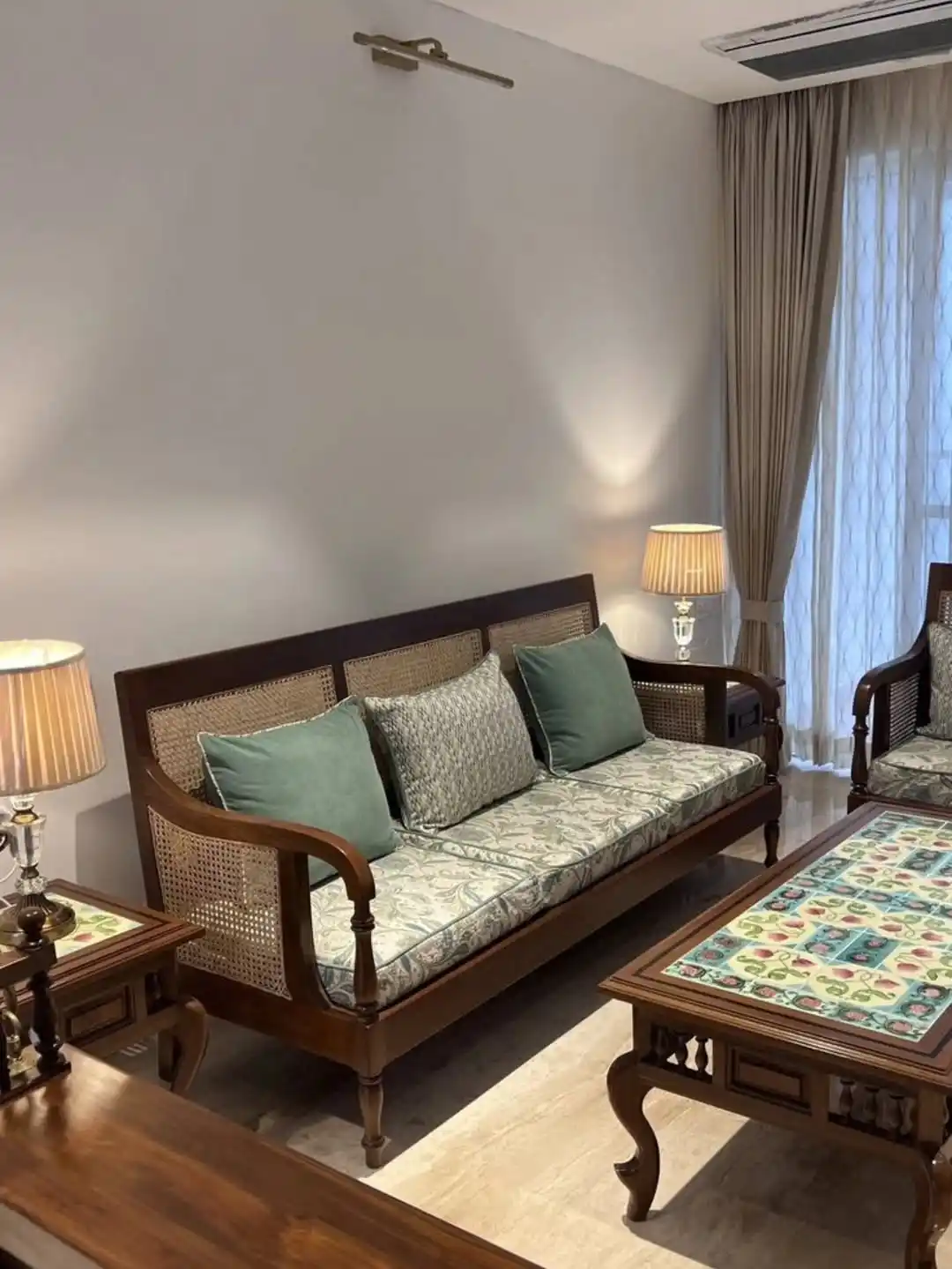 12 Indian Living Room Decor Ideas: Color, Pattern, and Warmth 11 Ethnic furniture India