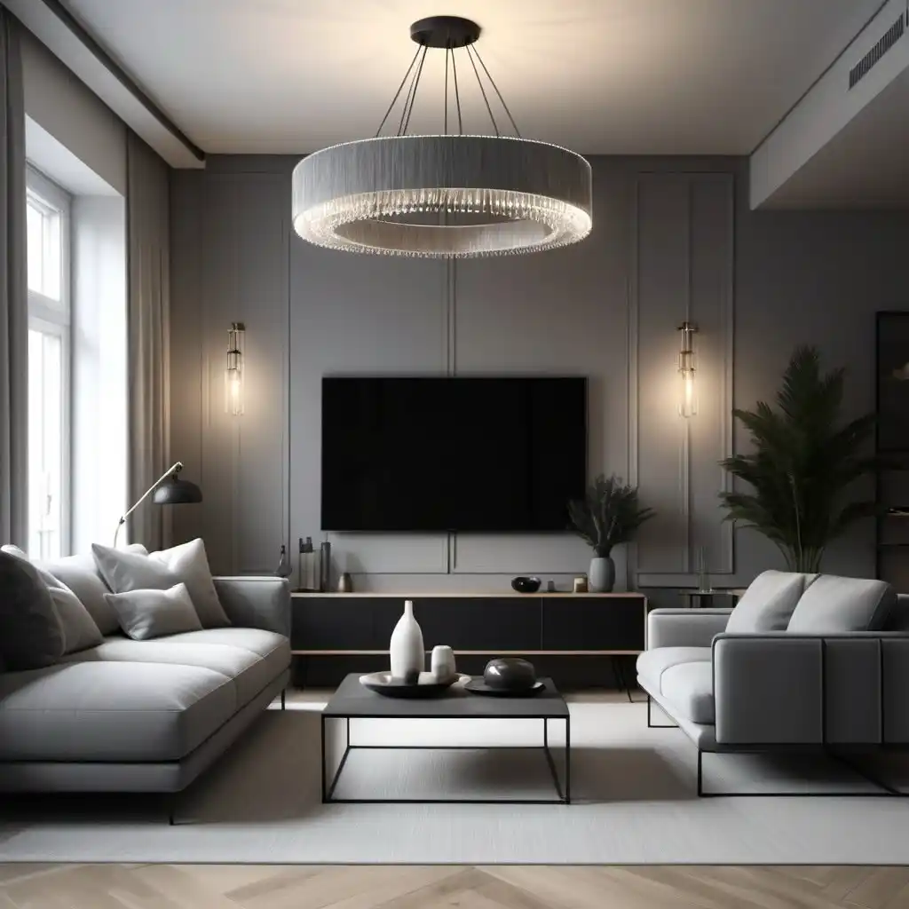13 Minimalist Living Room Ideas for Men That Look Sharp Without Trying Too Hard 13 Grey Minimalist Living Room