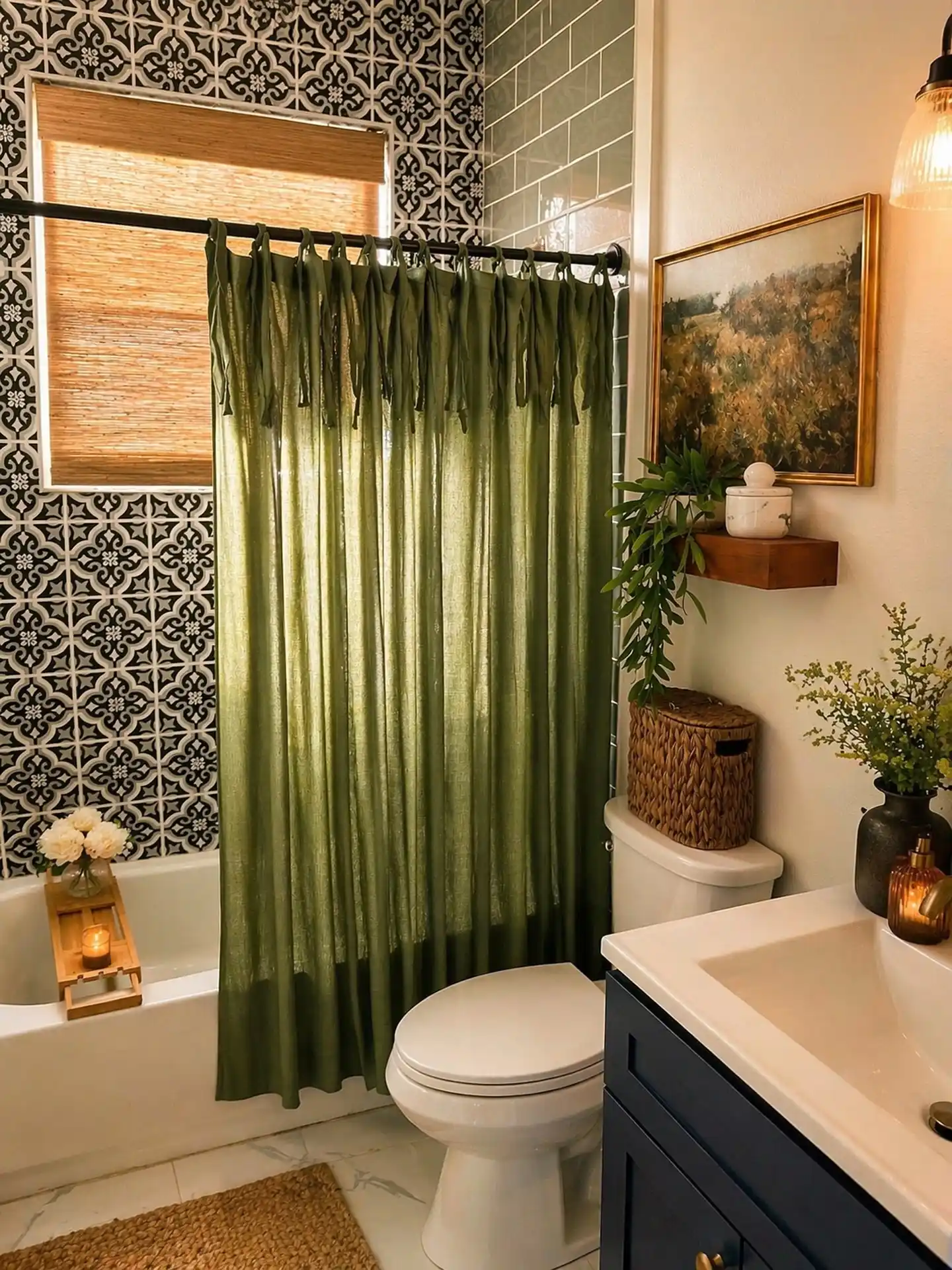 Holiday Bathroom Decoration