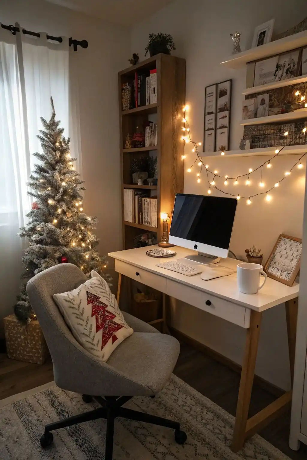 13 Holiday Home Office Decor Ideas: Stay Festive While You Work 1 Holiday home office decor