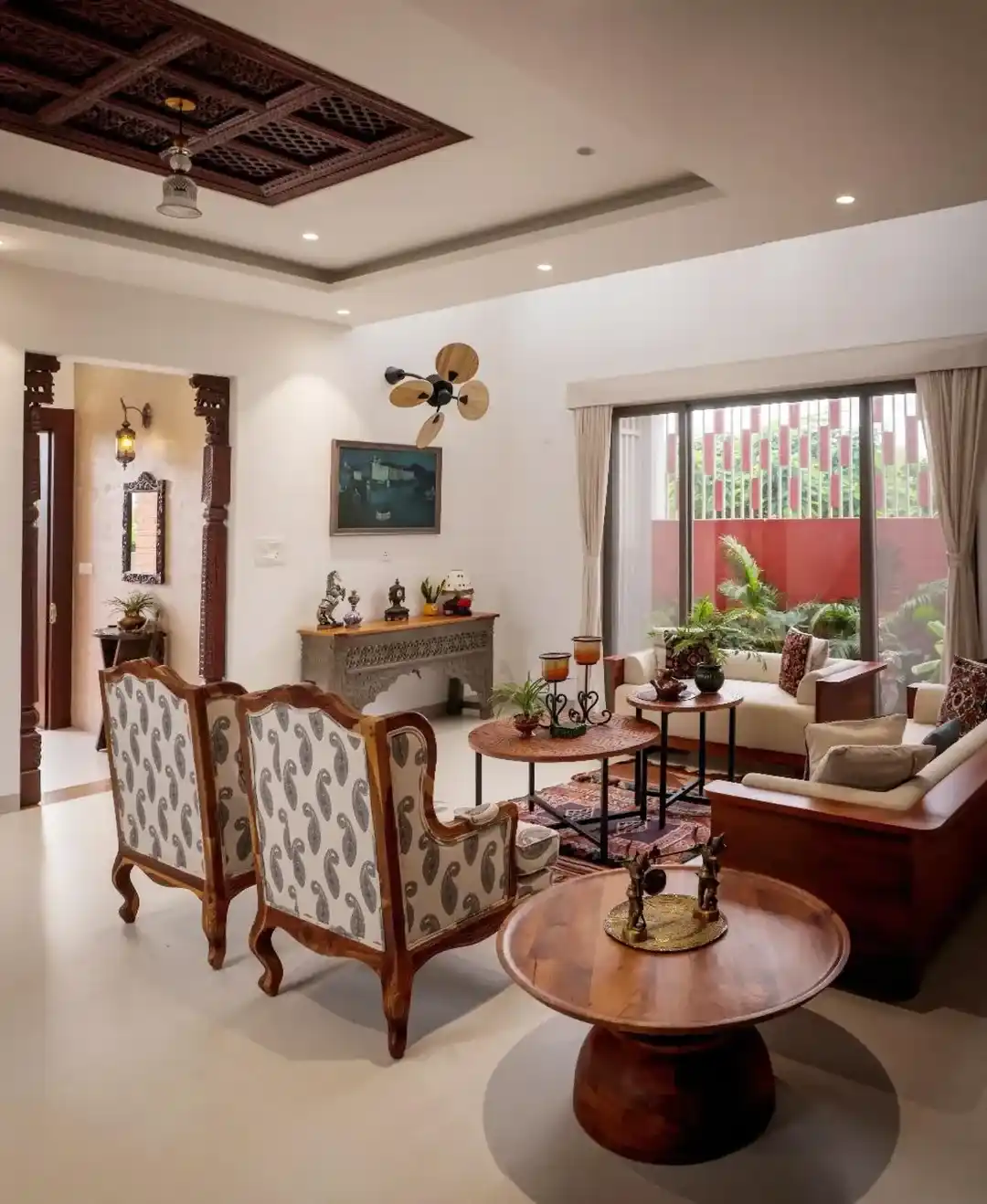 12 Indian Living Room Decor Ideas: Color, Pattern, and Warmth 4 Indian home decor ideas
