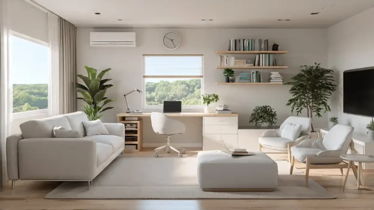 Minimalist Living Room Ideas for Remote Workers Who Need Focus and Peace at Home