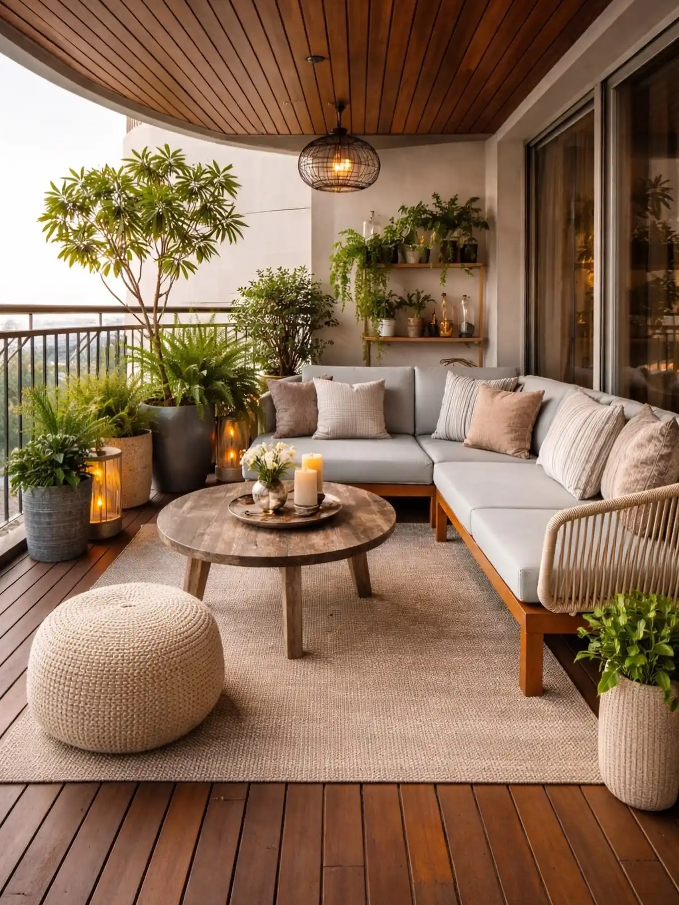 12 Balcony Herb Garden Ideas for Cooking Lovers in Small Spaces 9 Modern Balcony Garden
