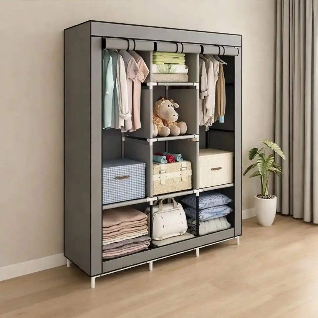 13 Bedroom Closet Organization Ideas When You Have No Walk-In 9 Portable wardrobe ideas