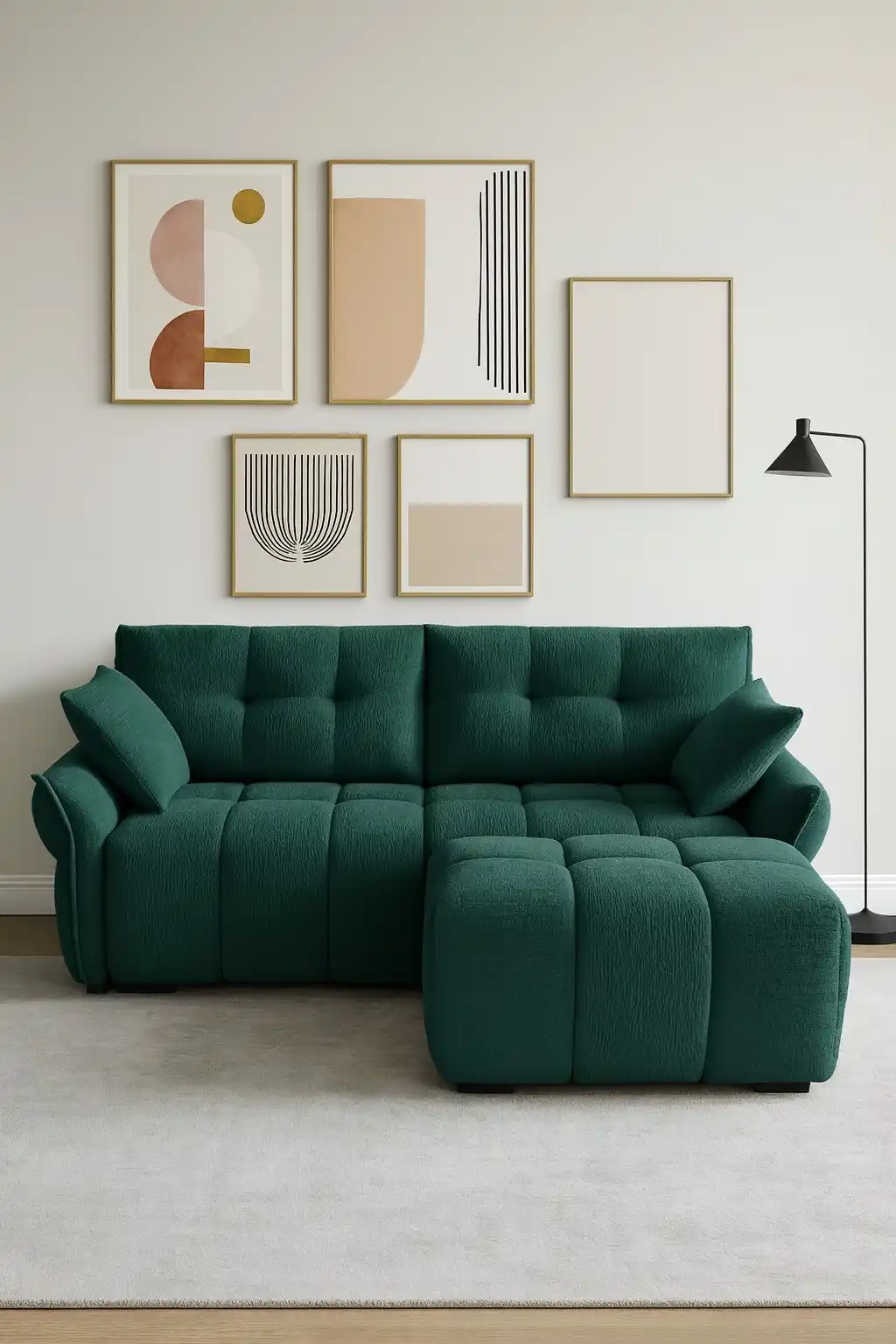 Ottomans for Small Living Rooms: 10 Storage and Style Combined Ideas 2 Small space ottoman