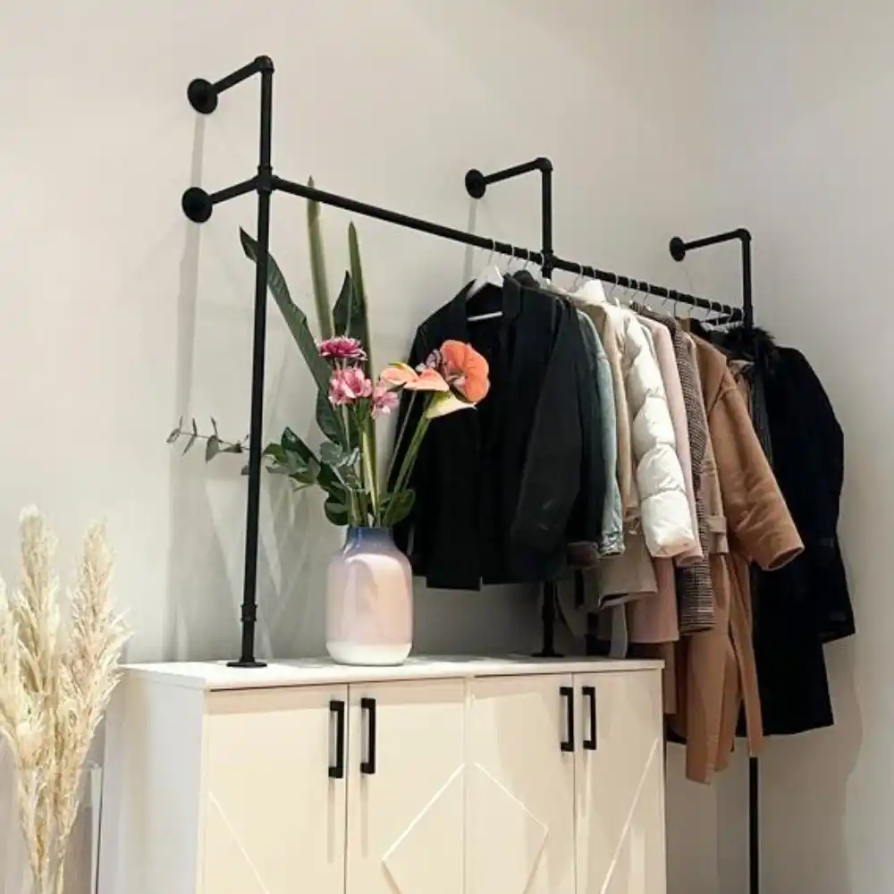 13 Bedroom Closet Organization Ideas When You Have No Walk-In 5 Vertical closet storage