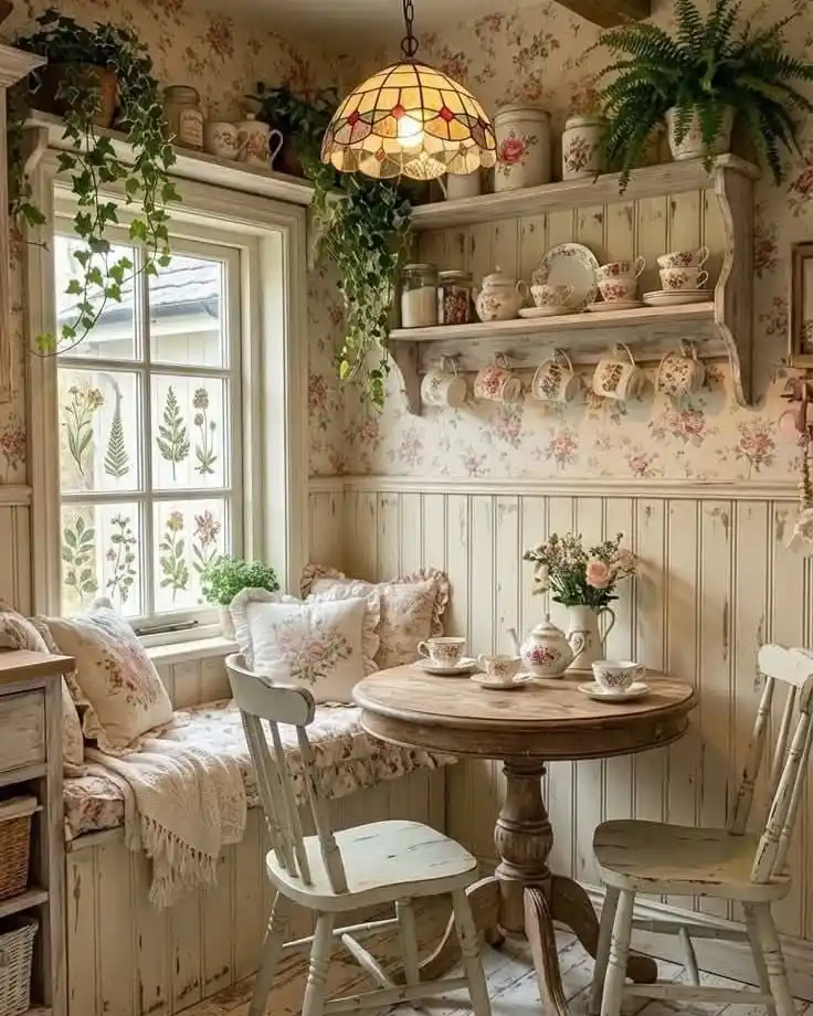 12 Cottagecore Living Room Ideas for a Whimsical Cozy Home 11 cottagecore home decor