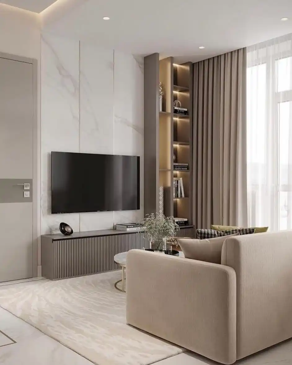 13 Minimalist Living Room Ideas for Newlyweds Starting Fresh Without Spending a Fortune 6 couple living room