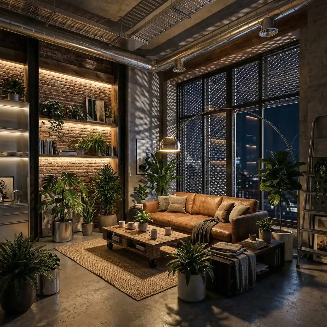 15 Living Room Lighting Ideas That Change the Mood of Your Space 12 industrial living room light