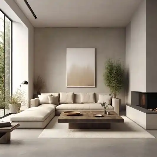9 Minimalist Living Room Furniture Arrangement Ideas That Actually Work in Any Size Room 7 japandi living room