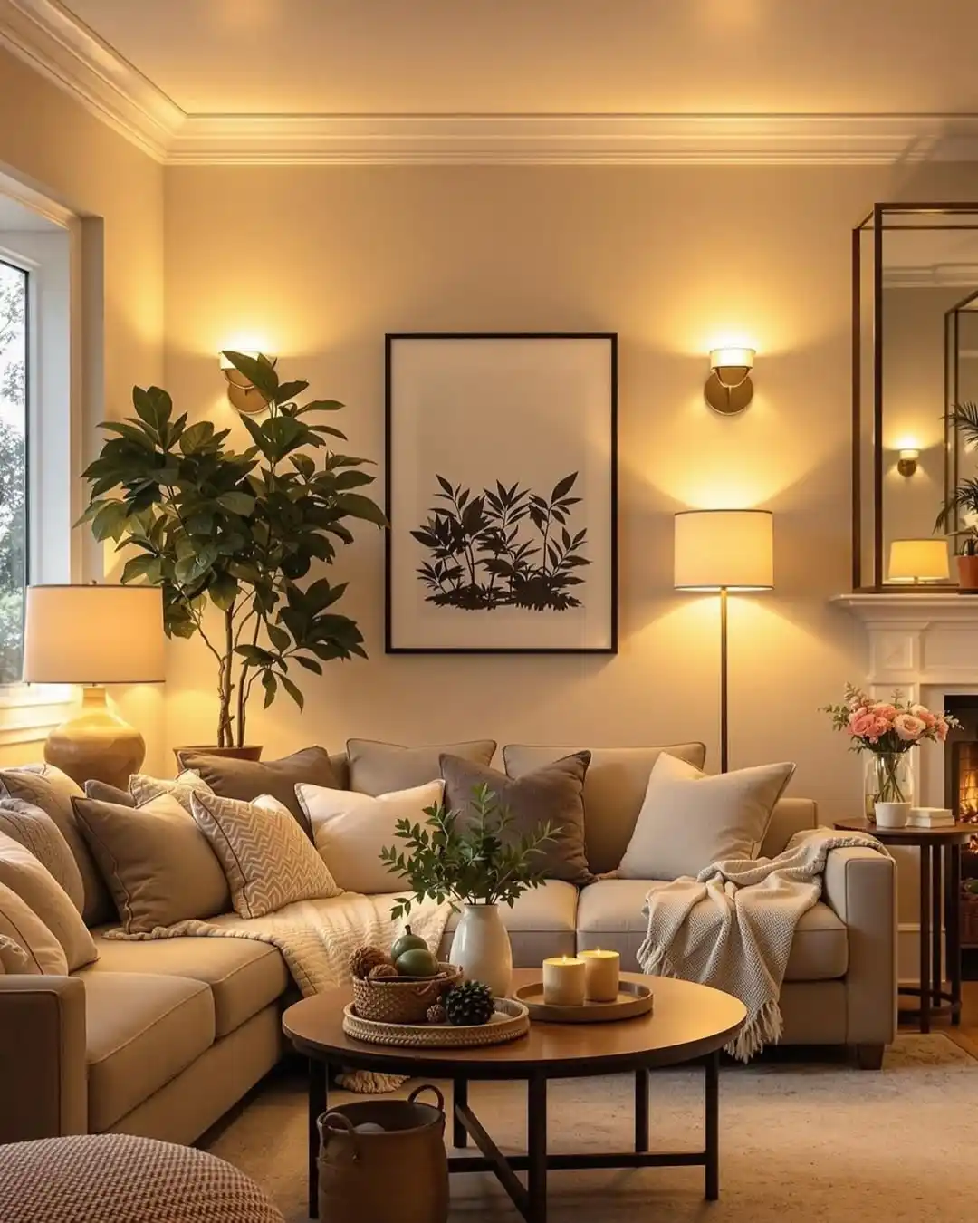 15 Living Room Lighting Ideas That Change the Mood of Your Space 6 layered living room light