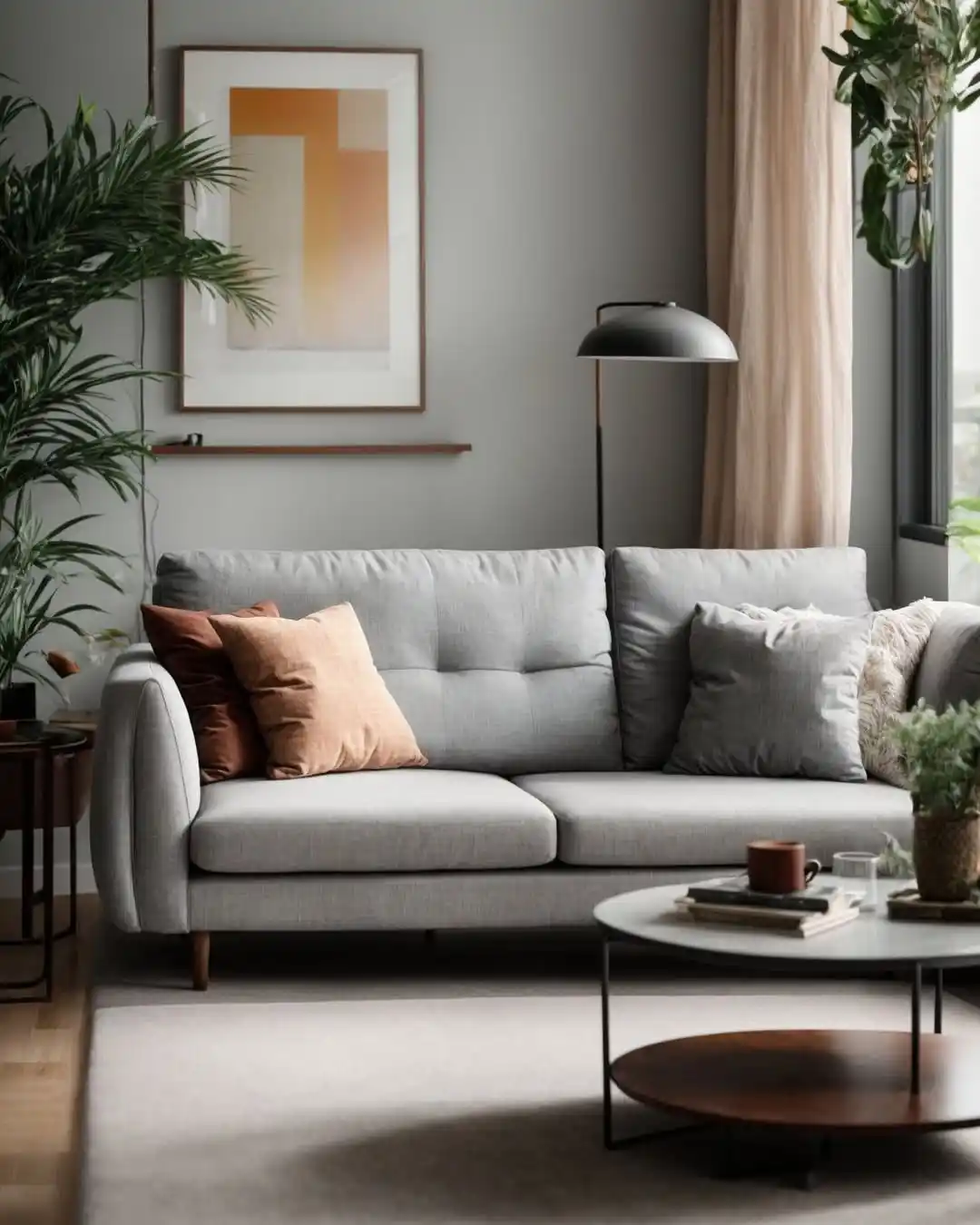 11 Minimalist Living Room Color Palette Ideas That Set the Perfect Calm Mood 6 light gray living room