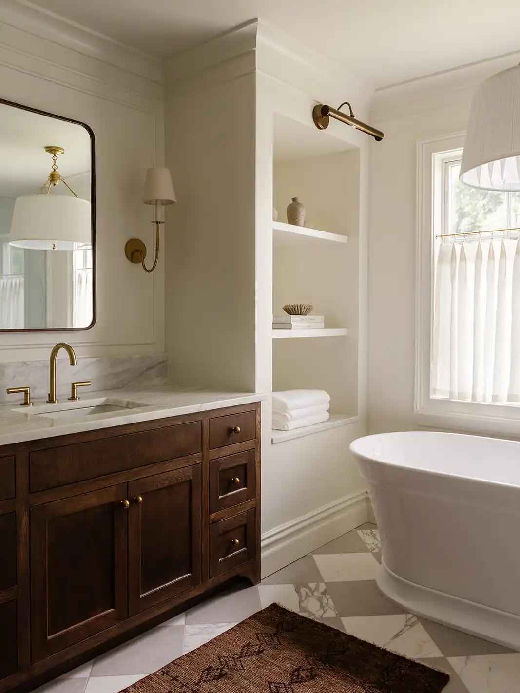 master bath organization