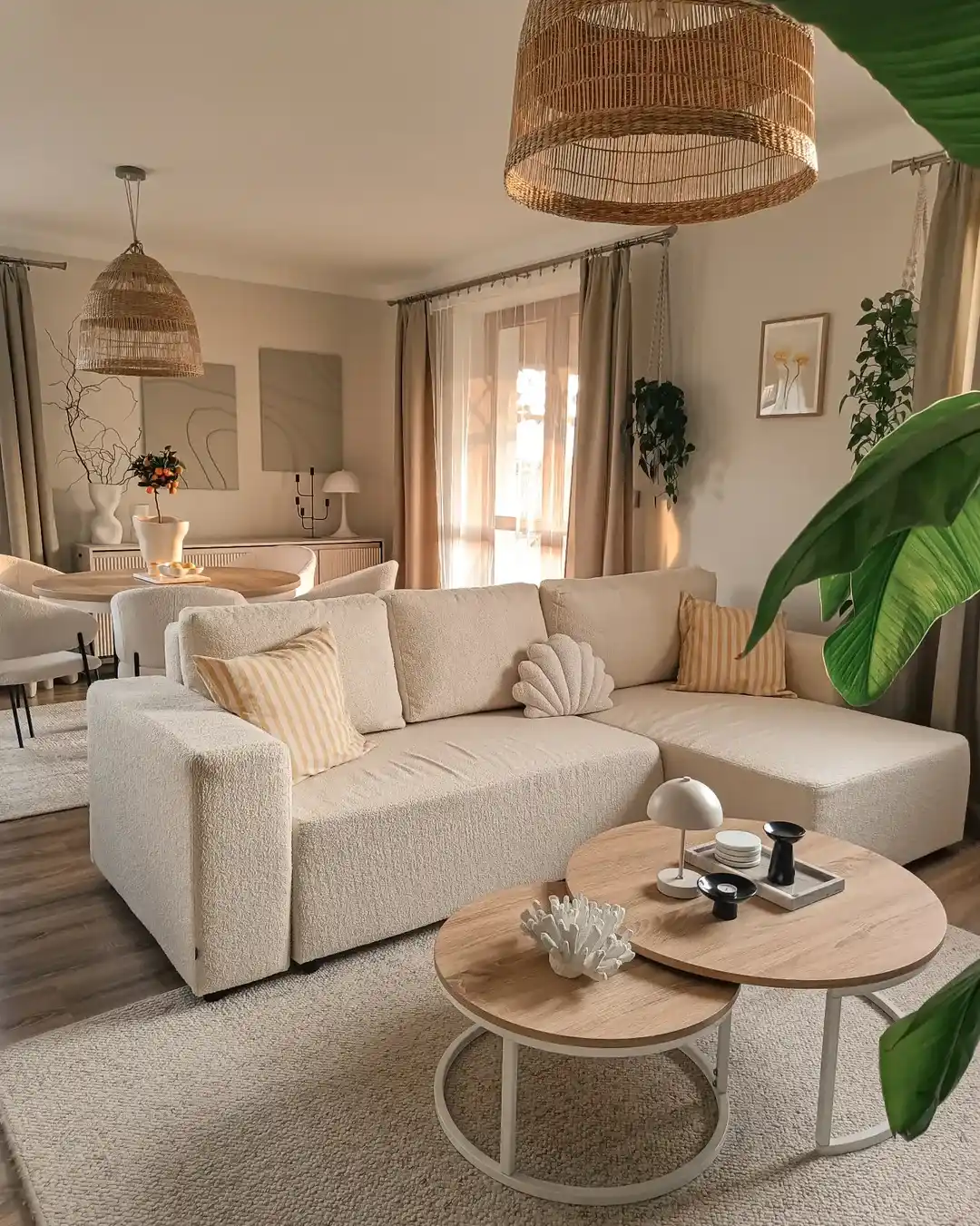 12 Minimalist Living Room With Boho Touches Ideas That Balance Clean and Creative 3 minimal boho style