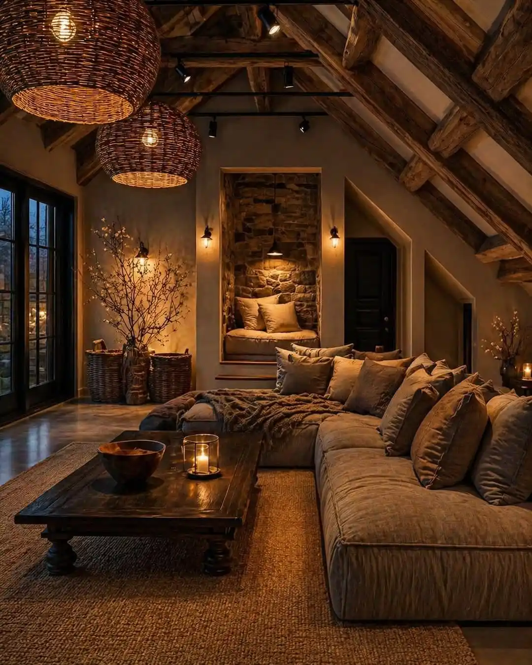 13 Loft Apartment Living Room Ideas: Making High Ceilings Work 11 minimal loft living room