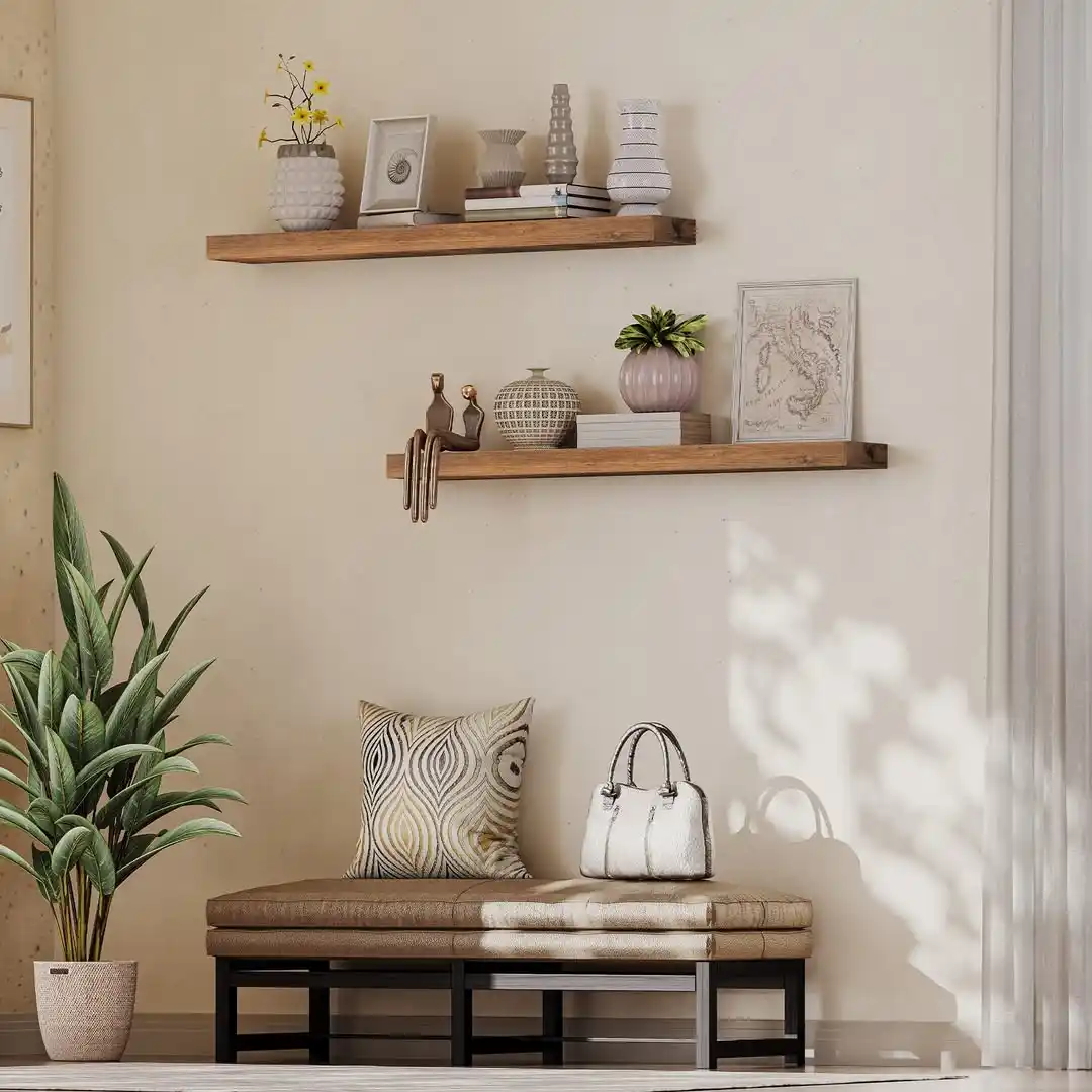 12 Minimalist Living Room Ideas for Renters You Can Take With You When You Leave 10 minimalist floating shelves