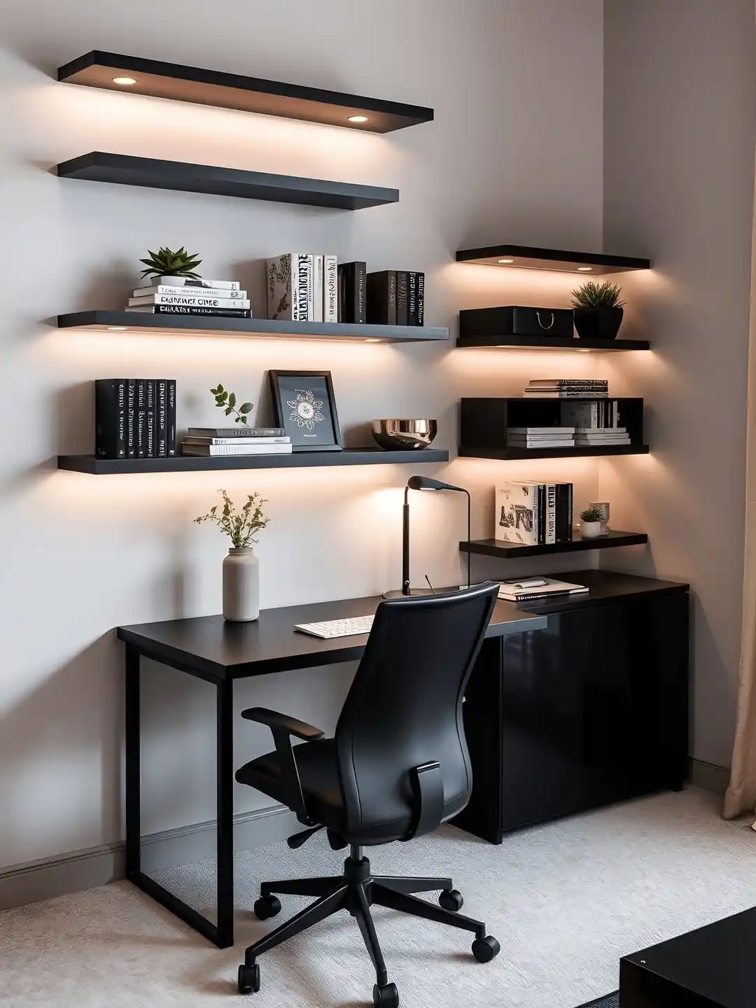 10 Minimalist Living Room Ideas for Remote Workers Who Need Focus and Peace at Home 1 minimalist living office