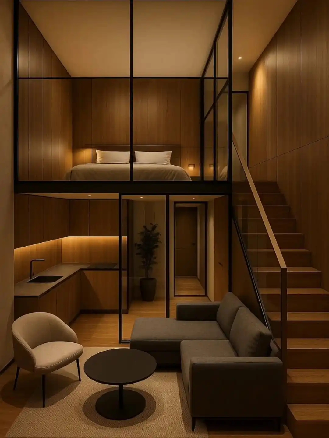 12 Minimalist Living Room Ideas for Renters You Can Take With You When You Leave 5 minimalist studio living