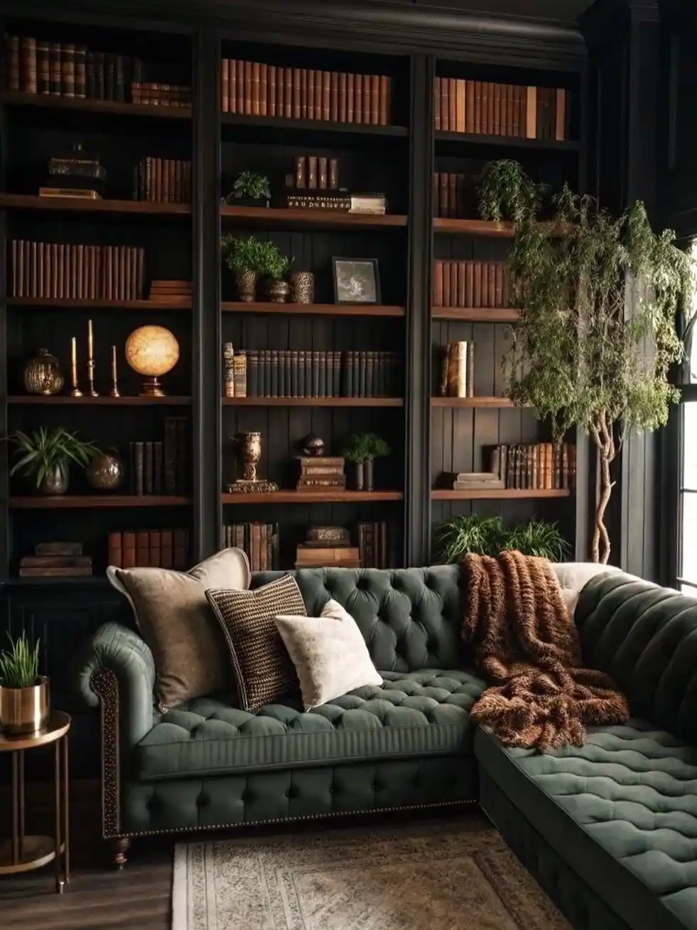 12 Dark Boho Living Room Ideas That Feel Rich and Moody 11 moody boho style