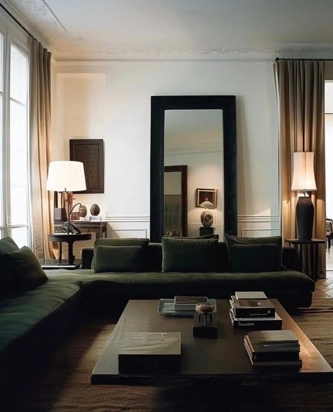 moody minimalist decor