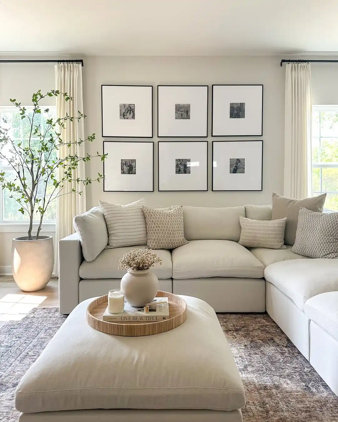 11 Minimalist Living Room Color Palette Ideas That Set the Perfect Calm Mood 3 neutral beige living room