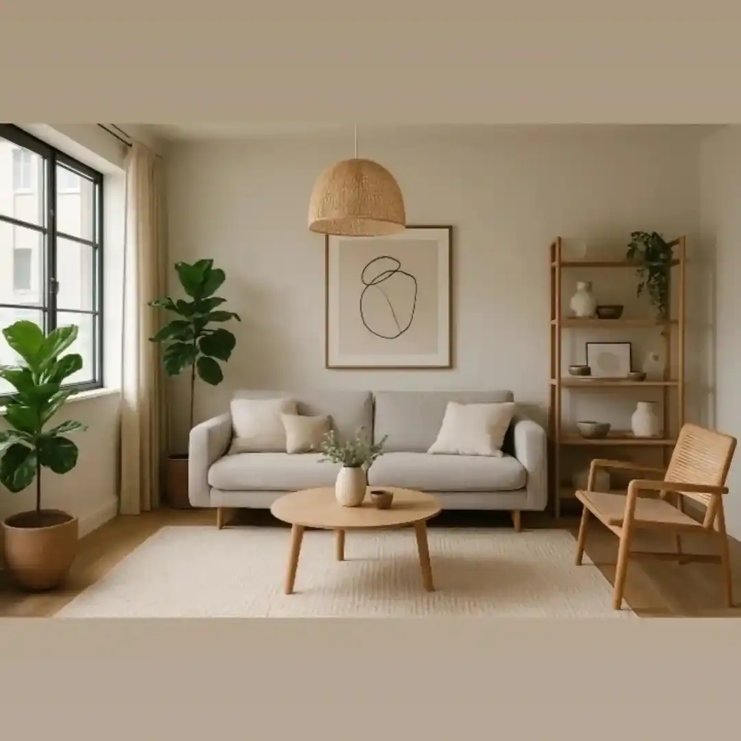 13 Minimalist Living Room Ideas for Newlyweds Starting Fresh Without Spending a Fortune 13 scandi living room