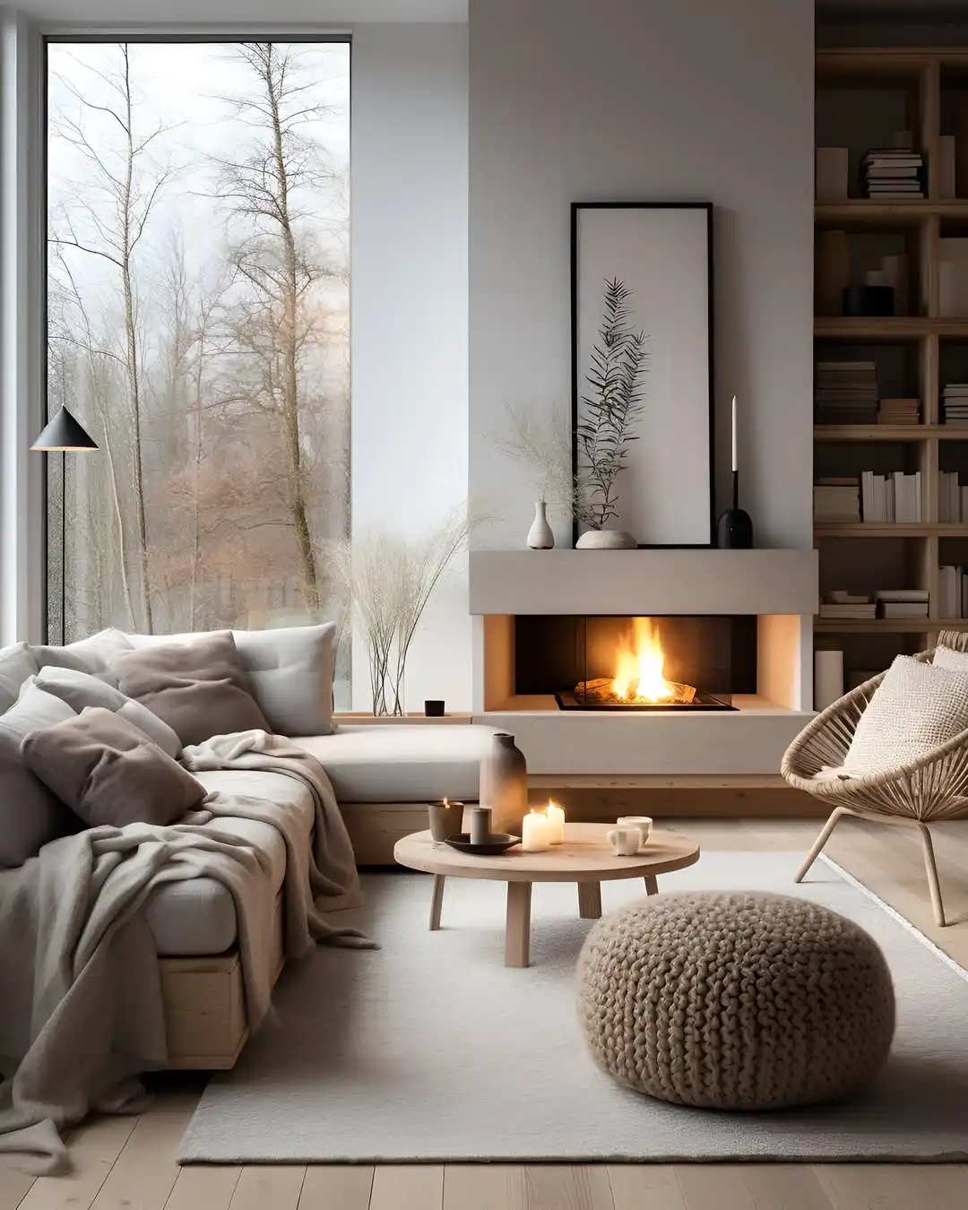 8 Minimalist Living Room Ideas for Empty Nesters Ready to Finally Reclaim Their Space 5 scandinavian living