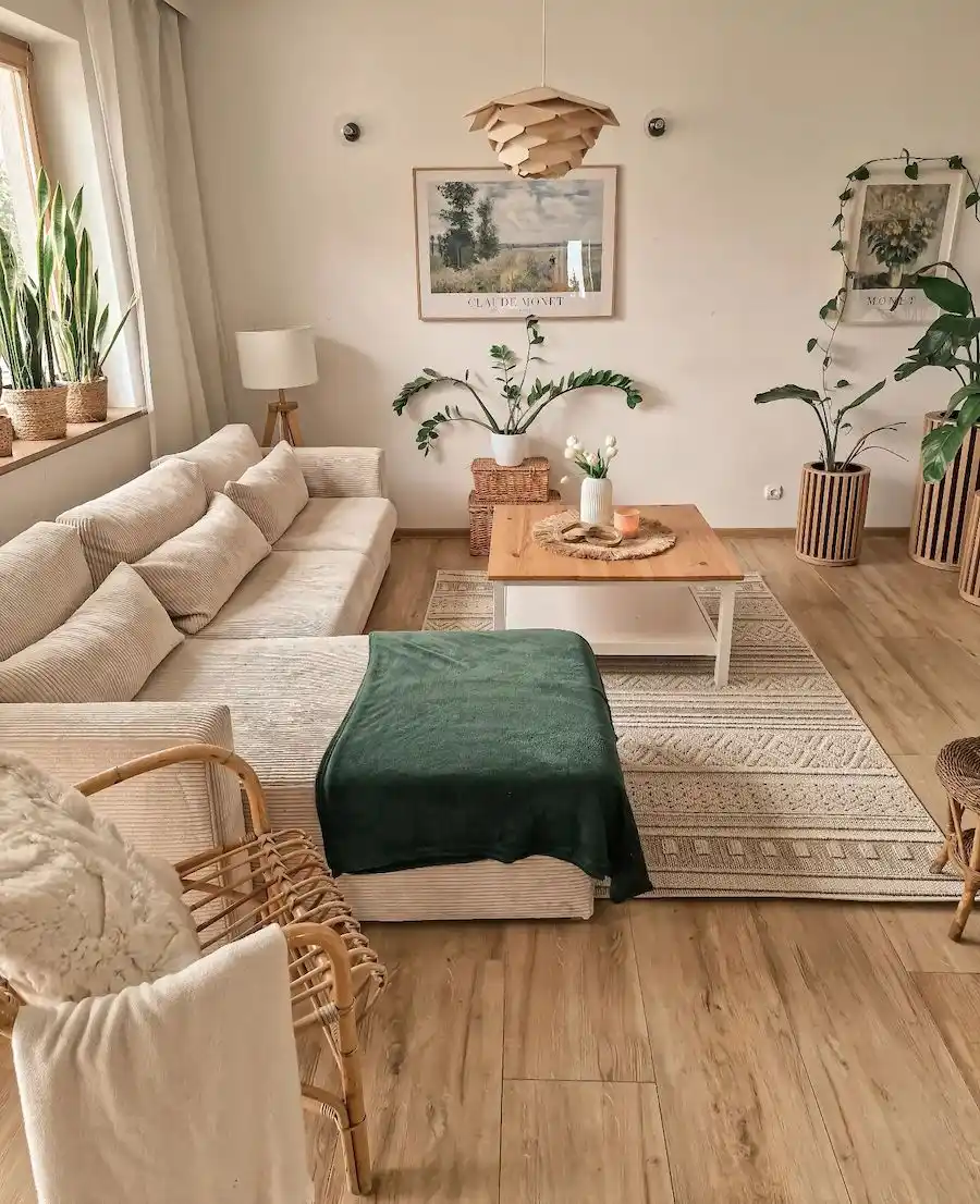12 Minimalist Living Room With Boho Touches Ideas That Balance Clean and Creative 5 simple boho home