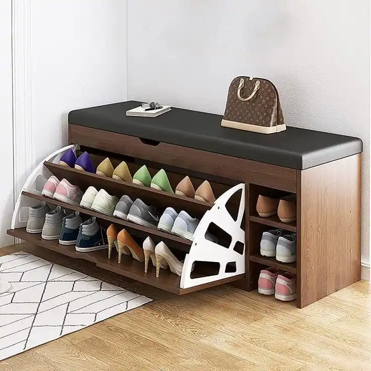 15 Shoe Storage Ideas for Bedrooms Without a Walk-In Closet 11 small bedroom shoe