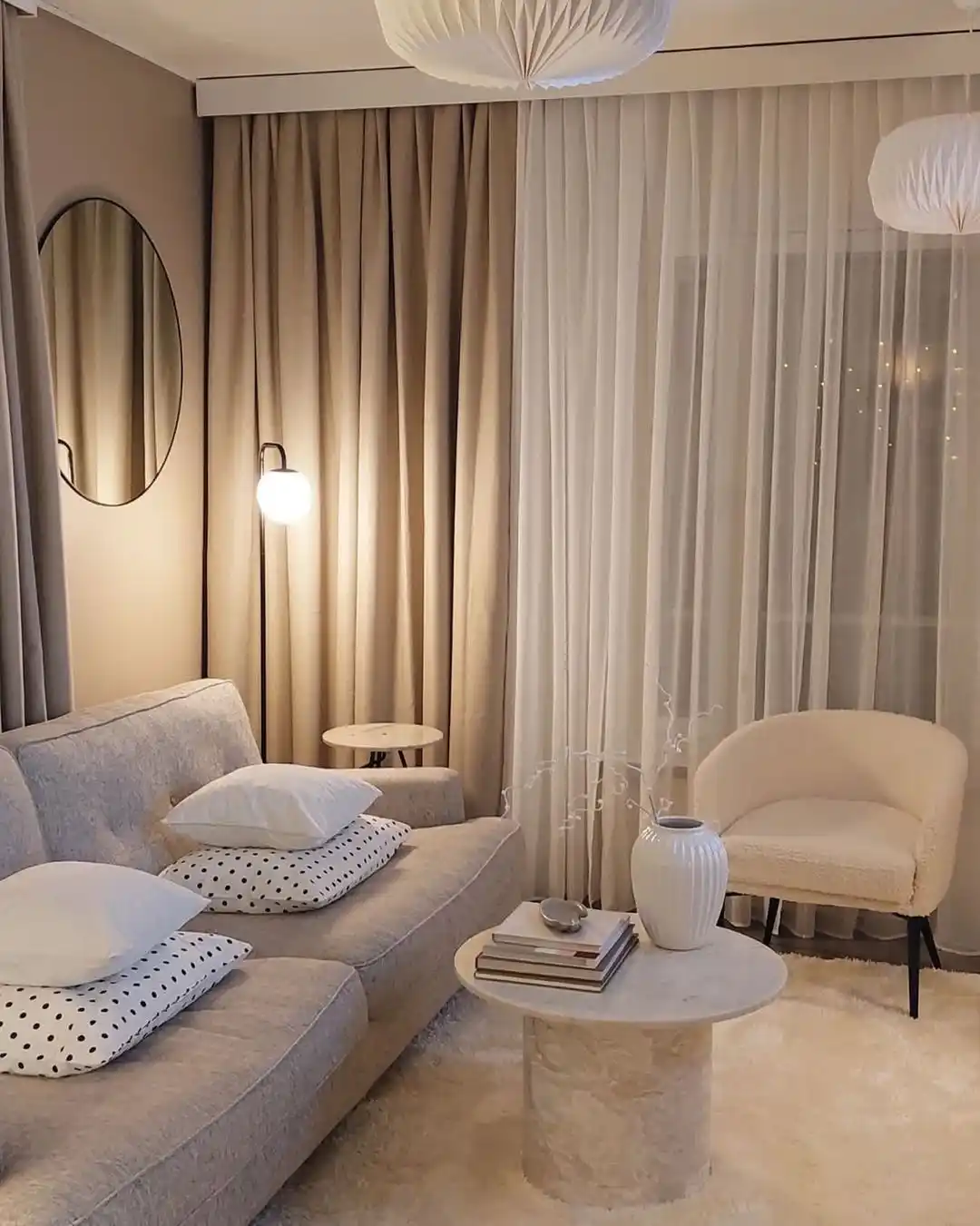 15 Curtain Ideas for Small Living Rooms That Add Height and Light 1 small living room curtains