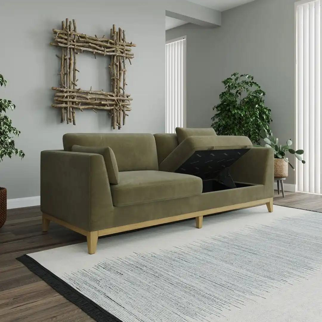 9 Minimalist Living Room Storage Ideas That Hide Everything 5 sofa with hidden storage