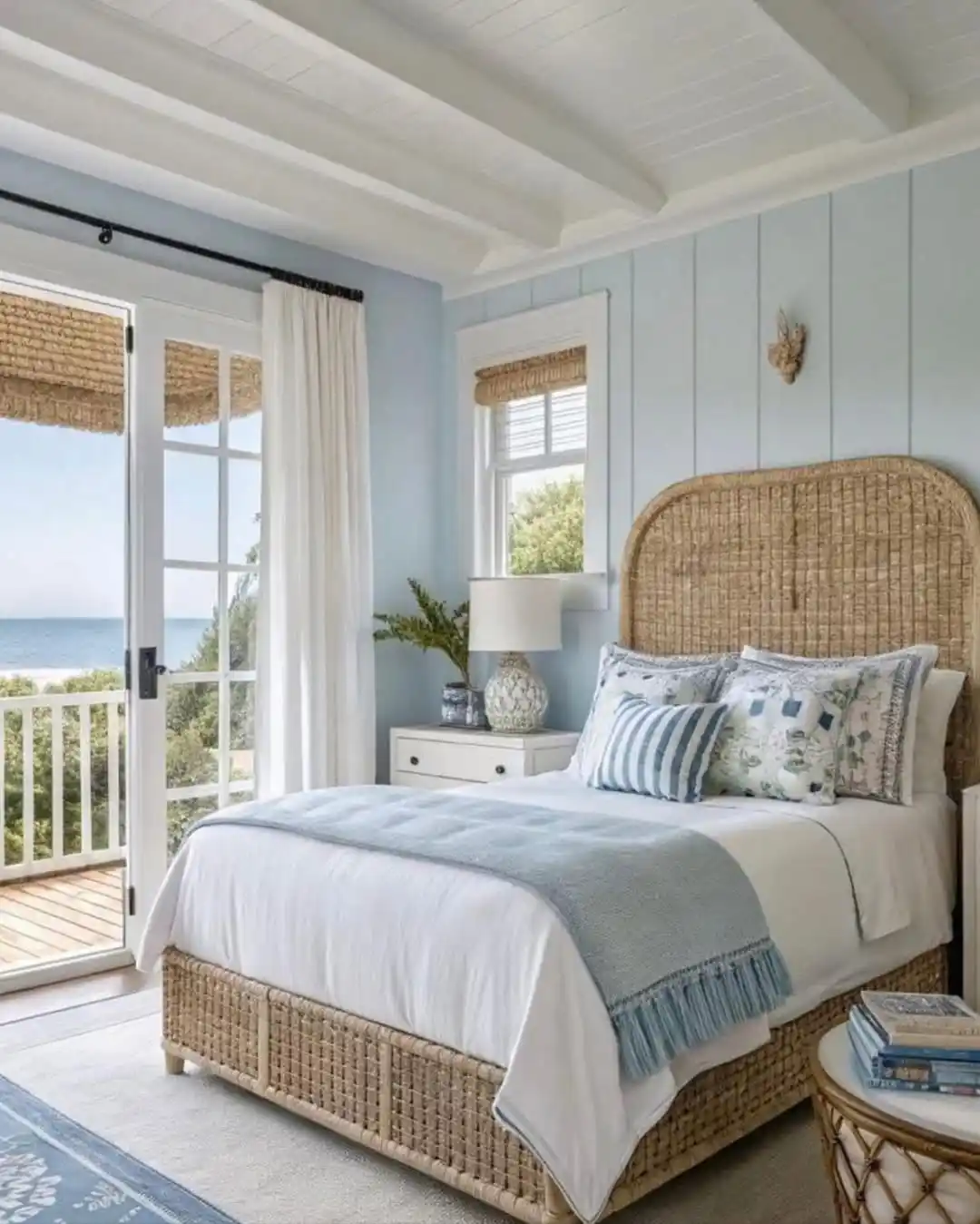summer bed room decor
