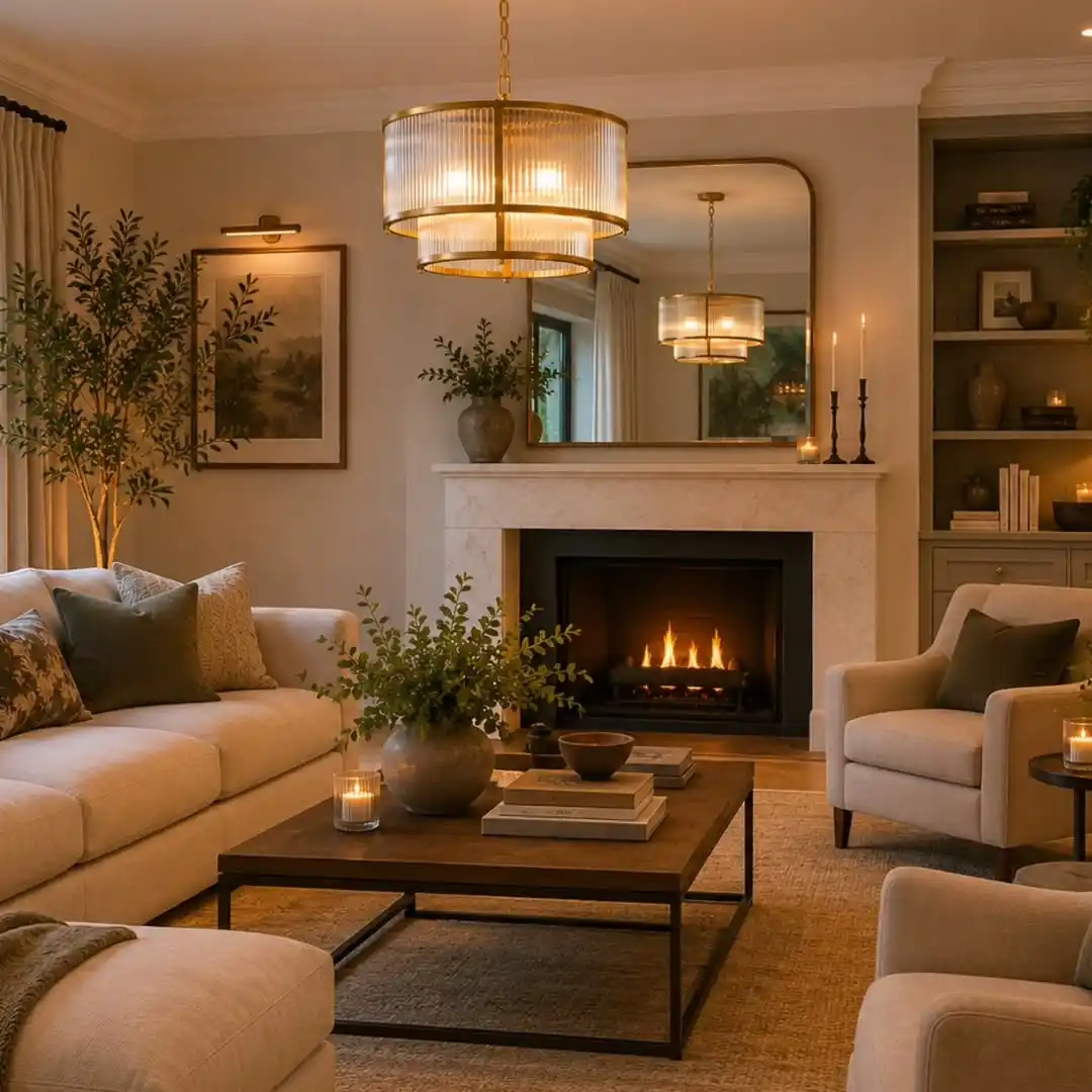15 Living Room Lighting Ideas That Change the Mood of Your Space 14 traditional living room light