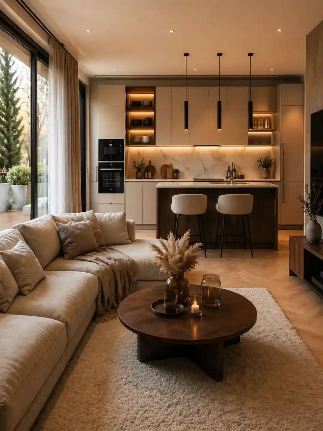 11 Warm Minimalist Living Room Ideas That Feel Cozy Instead of Cold and Sterile 1 warm minimalist living room
