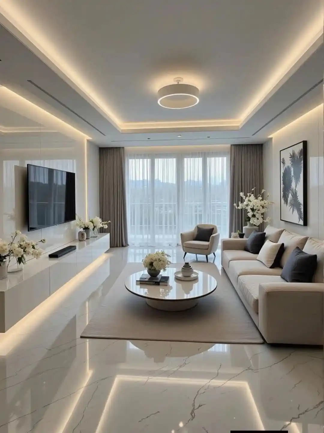 15 Living Room Lighting Ideas That Change the Mood of Your Space 15 white living room light