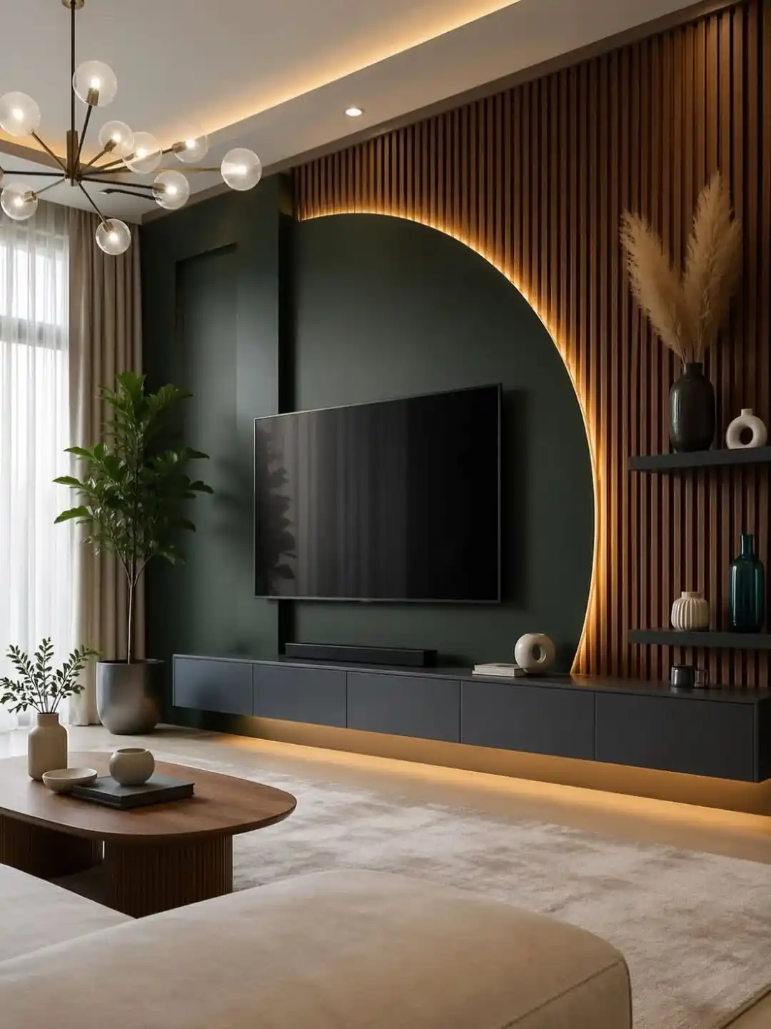 11 Wall Paneling Ideas to Make a Living Room Look High-End 3 wood wall paneling living room