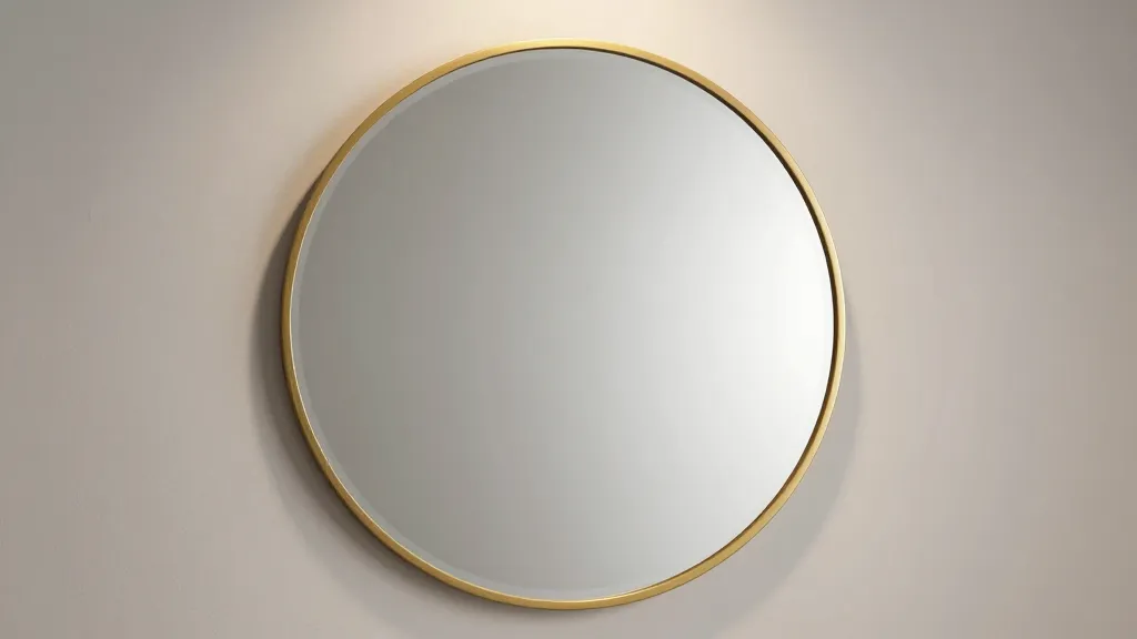 How To Decorate Your Hallway 2 Modern round hallway mirror with gold frame
