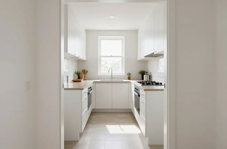 How to Make a Galley Kitchen Look Bigger